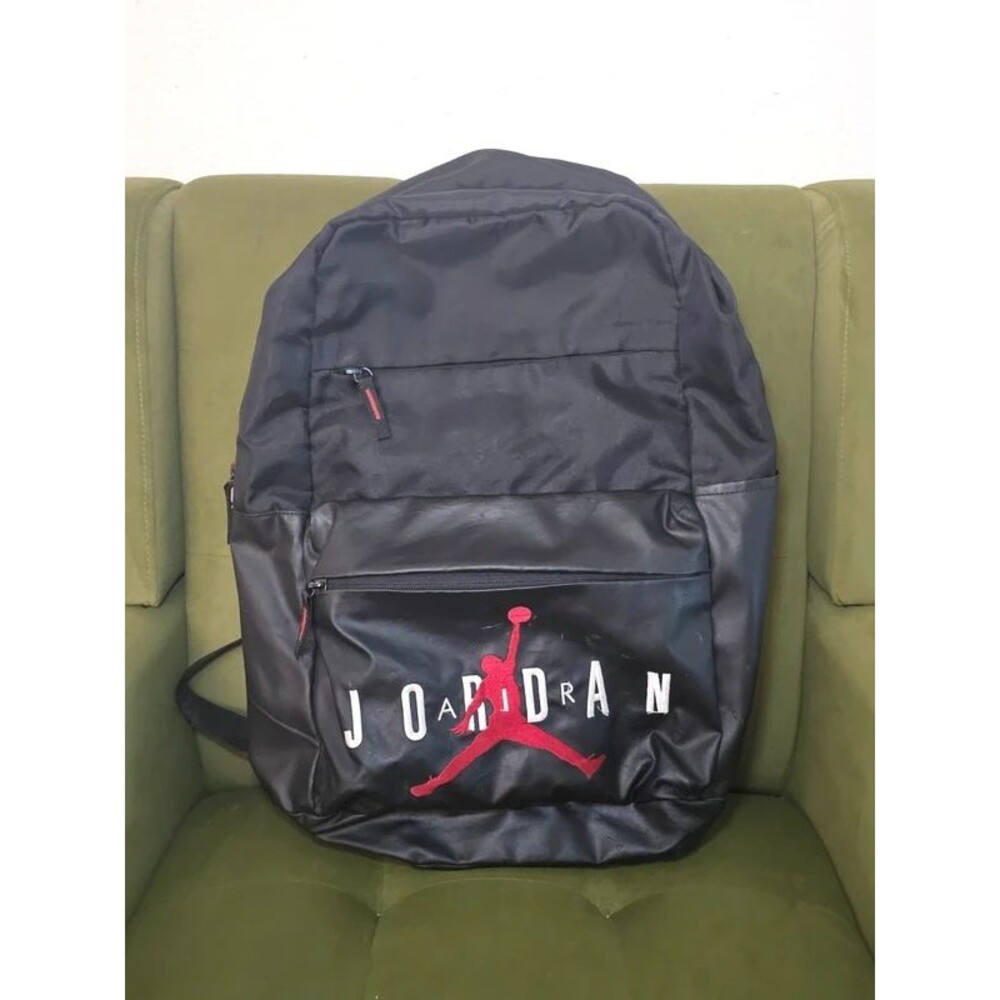 Nike Air Jordan Jumpman Limited Logo Classic Backpack Size Large, Black